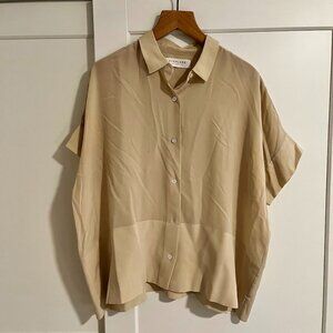 Everlane The Clean Silk Square Shirt